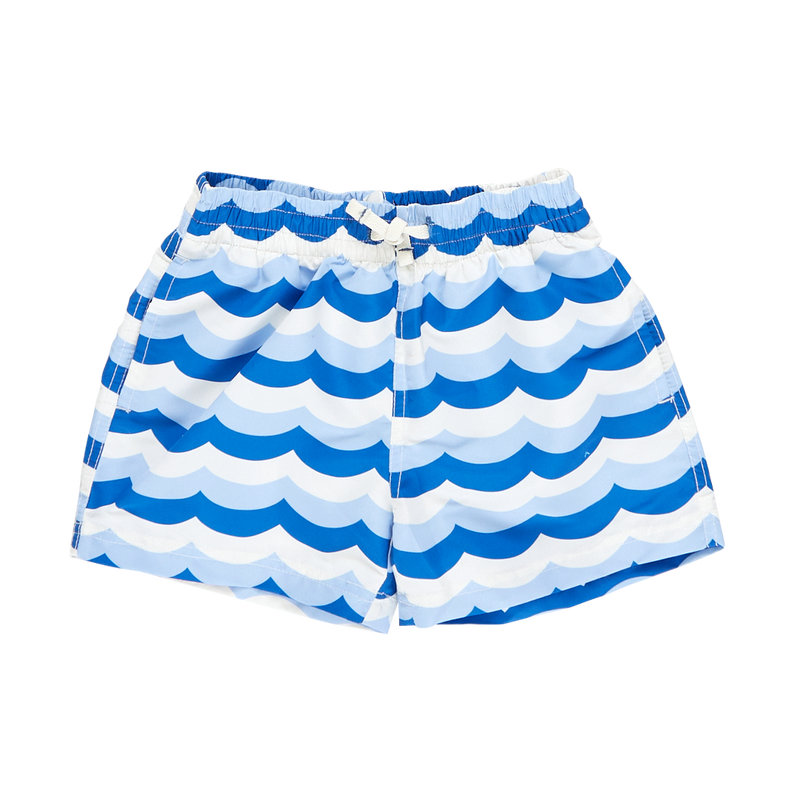 Baby Boys Swim Trunk - Ocean Waves