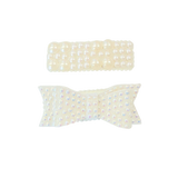 2 Pack Clip Set: Snap Clip and Bow - Pearl