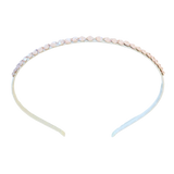 Crystal Filled Headband - Silk