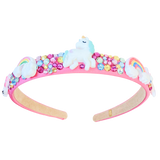 Unicorn Charm Headband - Pink