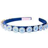 Thin Jewel Headband - Navy