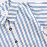 Boys Jack Shirt - Blue Stripe