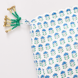 Large Quilted Pouch - Prairie Floral