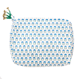 Large Quilted Pouch - Prairie Floral