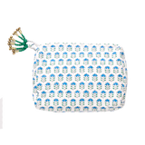 Small Quilted Pouch - Prairie Floral