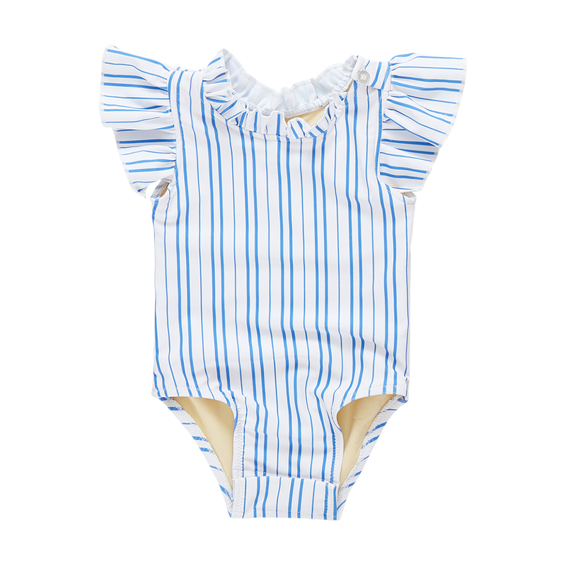 Baby Girls Jennifer Suit - Riviera Stripe
