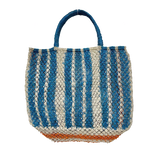 Bevan Bag - Cobalt Stripe