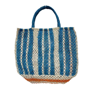 Bevan Bag - Cobalt Stripe