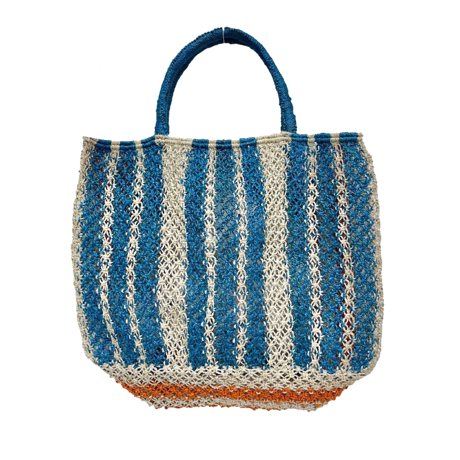 Bevan Bag - Cobalt Stripe