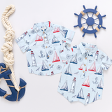 Boys Jack Shirt - Nautical Adventure