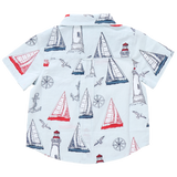 Boys Jack Shirt - Nautical Adventure