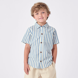 Boys Jack Shirt - Blue Stripe