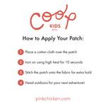 Coop Patches - Novelty 2 | Pink Chicken