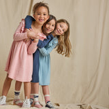 Playdate Rib Dress - Pink
