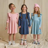 Playdate Rib Dress - Navy