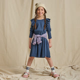 Playdate Rib Dress - Navy