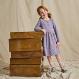 Long Sleeve Sunny Dress - Rainbow Unicornns