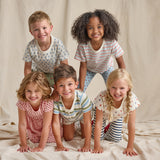 Adventure T-Shirt - Red and Blue Mini Stripe