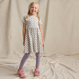Sunny Dress - Mini Lavender Block Floral