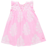 Girls Courtney Dress - Pink Bouquet Floral