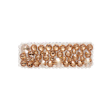 Crystal Filled Snap Clip - Gold