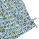 Girls Jules Short - Blue Prairie Block Print