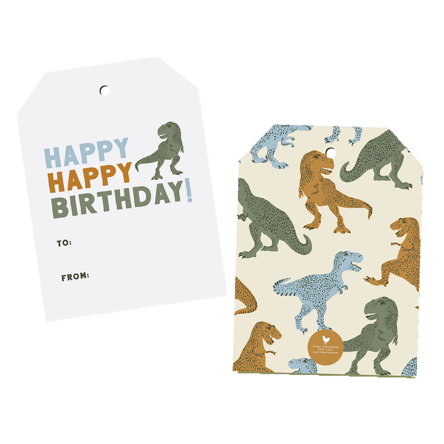 Gift Tags - T-Rex