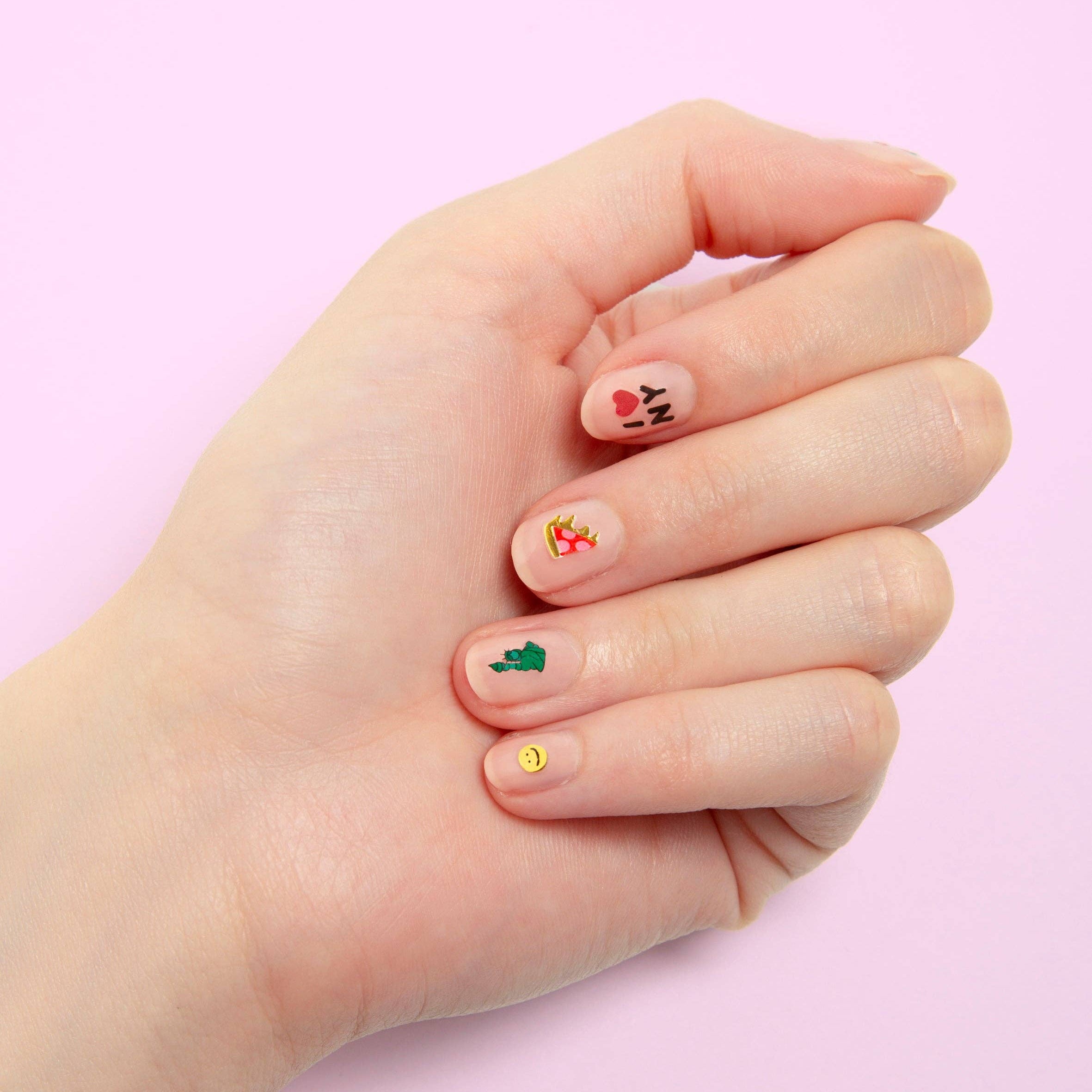 Nail Art Stickers - NYC | Pink Chicken