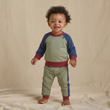 Baby Puzzle Jogger Set - Green Color Block