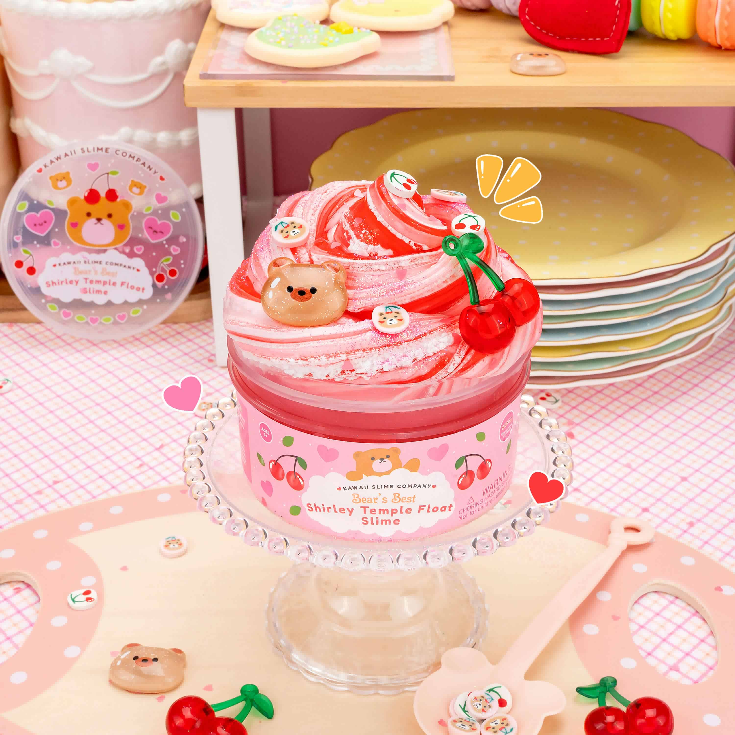 Bears Best Shirley Temple Float 2 Slimes In 1 (4pcs/case) | Pink Chicken