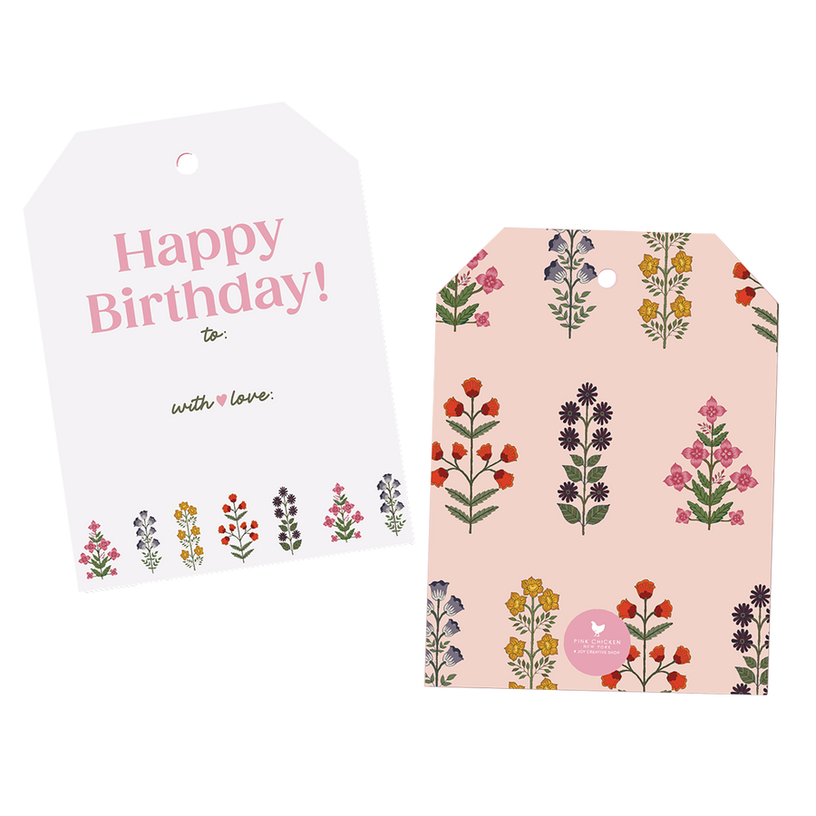 Gift Tags - Pink Floral