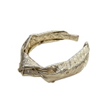 Woven Knot Headband - Gold