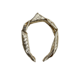 Woven Knot Headband - Gold