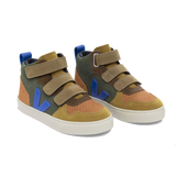 V-10 Mid Velcro Suede- Multico Mud Paros