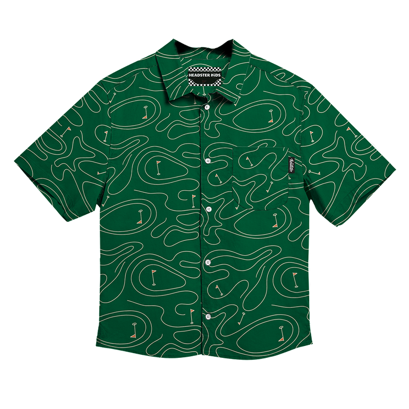 Caddle Button Up Shirt - Evergreen