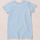Hopscotch T-Shirt Dress - Light Blue