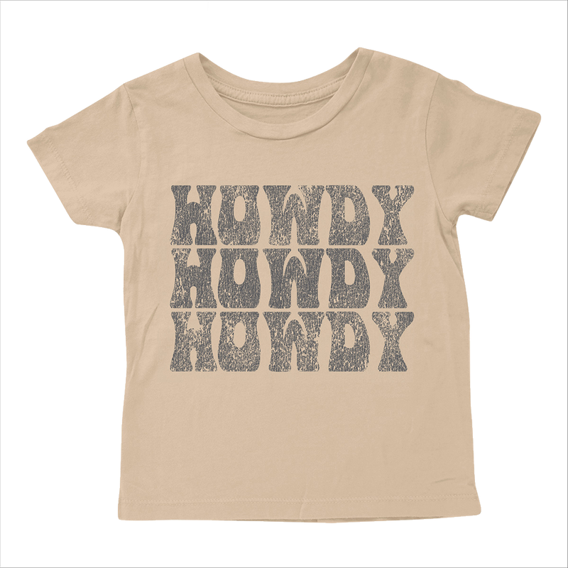 Howdy T-Shirt - Wheat