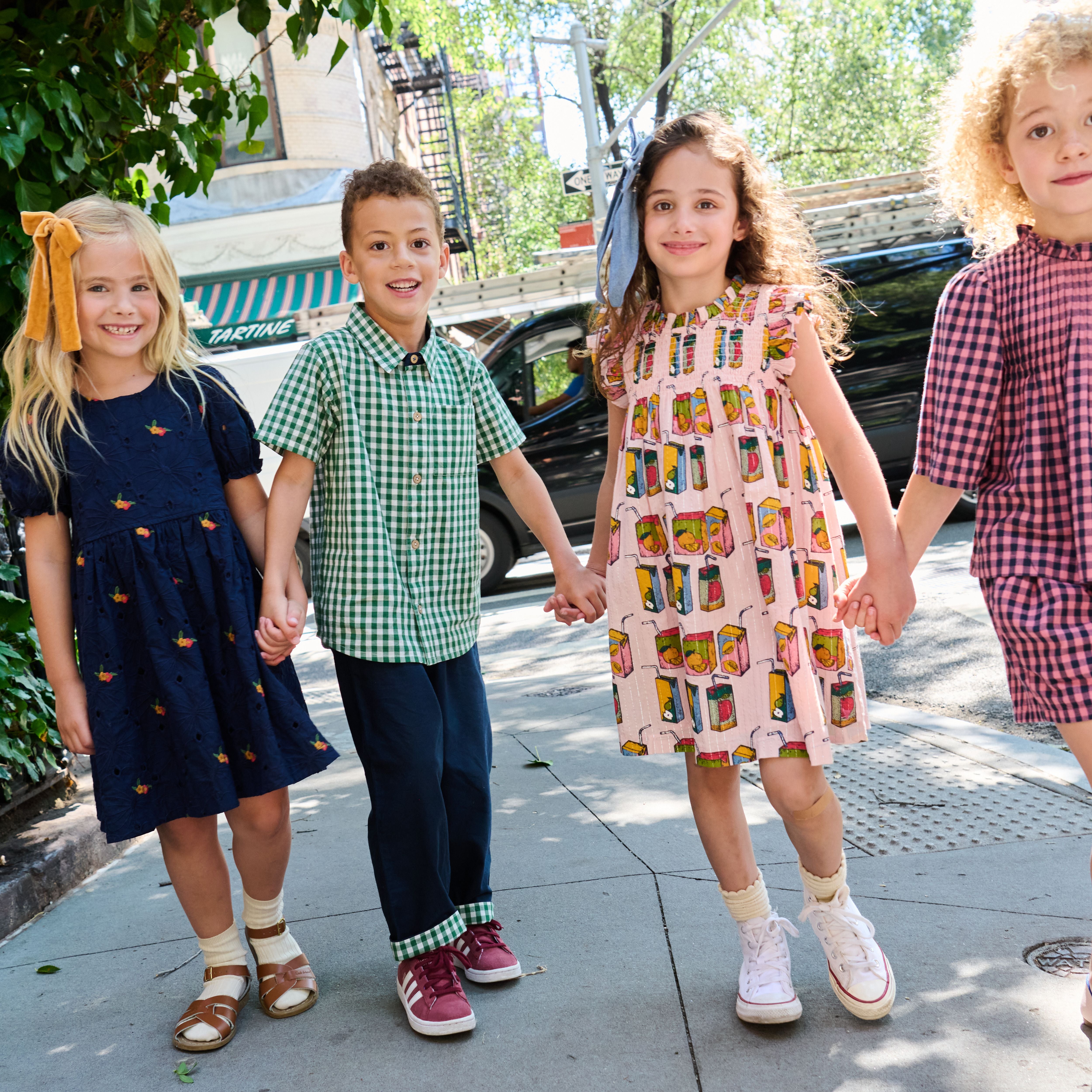 pink chicken dresses Girls Elsie Dress - Poodle Party and a twirl Pink Chicken Camelia Dress -