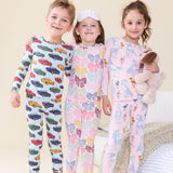 Kids Bamboo PJ Set - Vintage Cars
