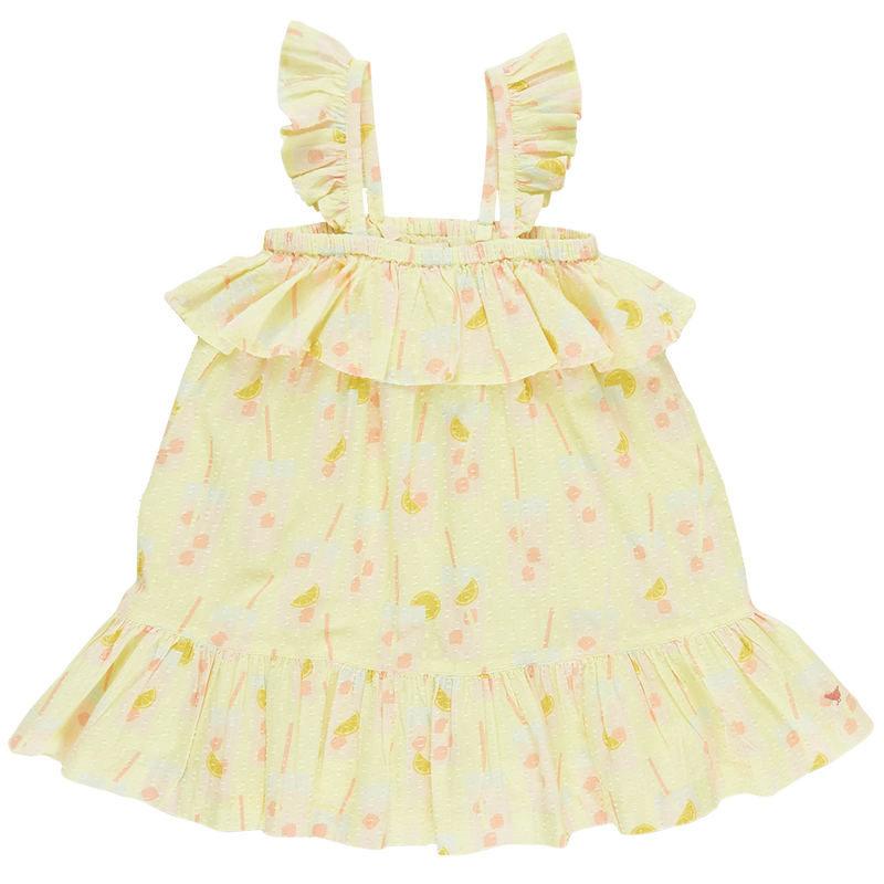 Girls Amalia Dress - Pink Lemonade