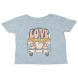 Love Bus Boxy Tee - Denim