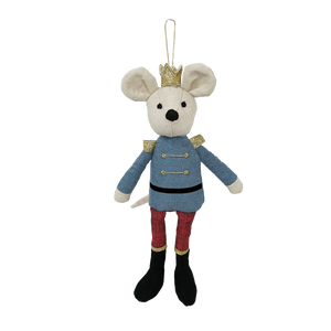 King Mouse Doll Ornament