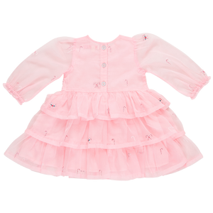 Girls Organza Fleur Dress - Cotton Candy Lane