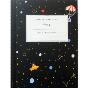 Composition Notebook - Outerspace