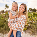 Womens Josephine Top - Orange Strawflower