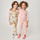 Kids Bamboo PJ Set - Strawberries