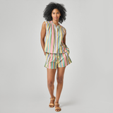 Womens Misha Top - Parade Stripe