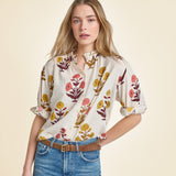 Womens Josephine Top - Harvest Dandelion
