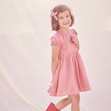 Girls Breyton Dress - Red Gingham