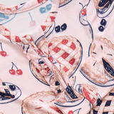 Baby Ruffle Bamboo Romper - Grandmas Pie